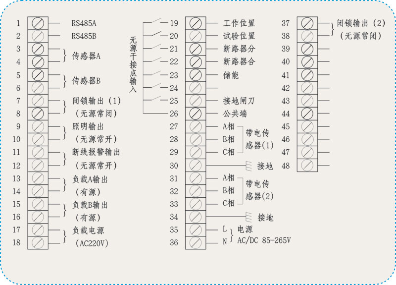 CX-KZX95-Ⅲ開關柜智能操顯裝置